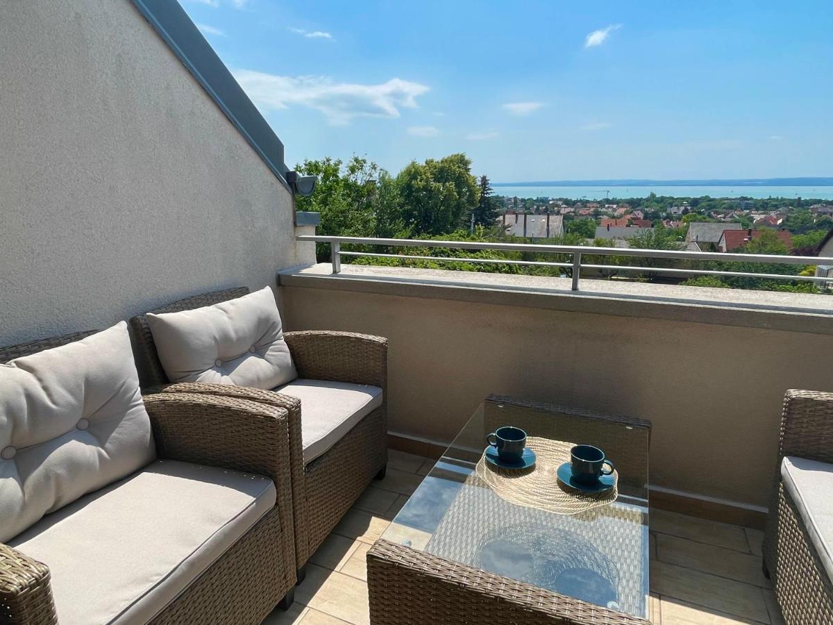 Panorama Apartmanhaz Balatonfüred Exteriör bild