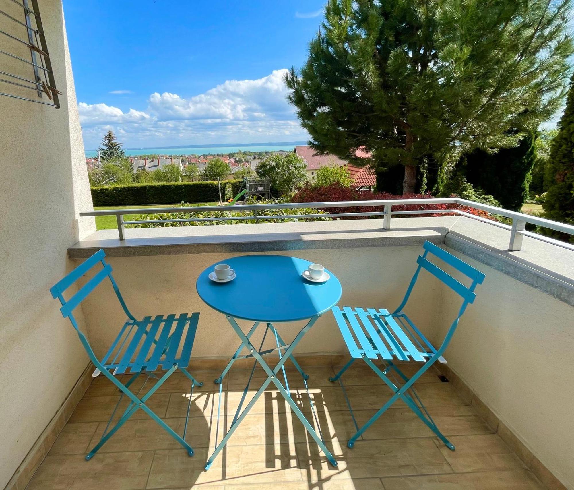 Panorama Apartmanhaz Balatonfüred Rum bild